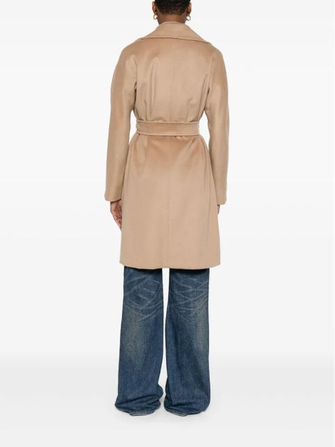Max Mara virgin-wool trench coat - Neutrals