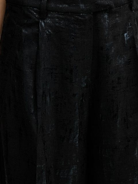 Silvian Heach spodnie z dodatkiem lnu RAKOP