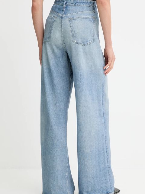 Rag & Bone jeansy damskie kolor niebieski RC1225F7MTE