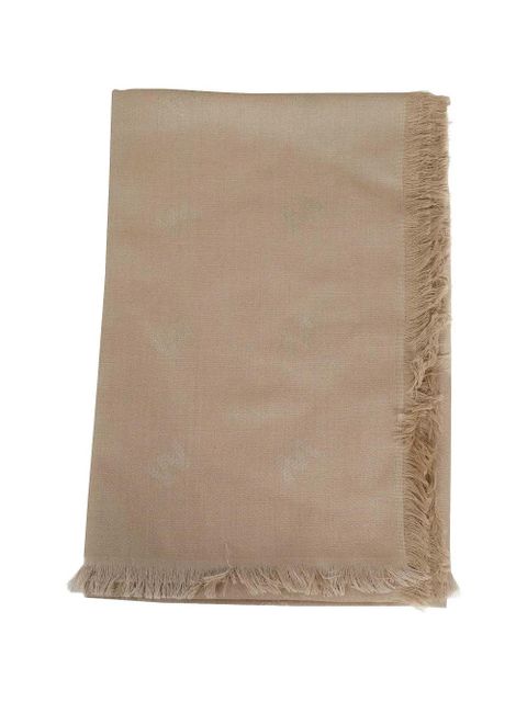 Weekend Max Mara fringed scarf - Neutrals - zdjęcie produktu nr 1
