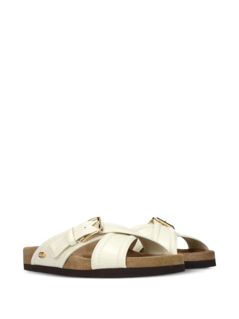 Valentino Garavani VLogo Signature crossover-strap sandals - Neutrals - zdjęcie produktu nr 2