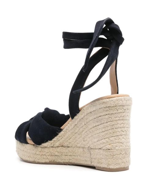 Manebi 100mm Hamptons espadrilles - Blue