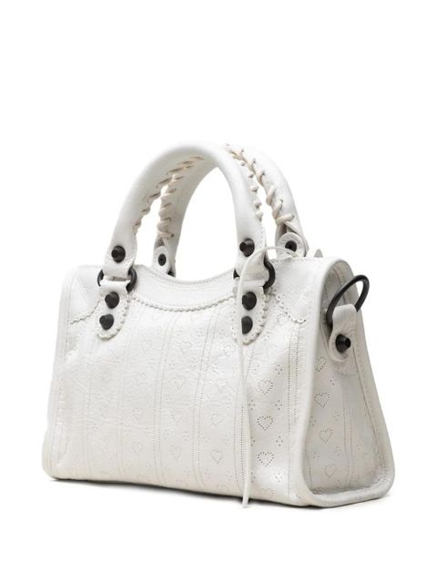 Balenciaga mini City tote bag - White - zdjęcie produktu nr 2