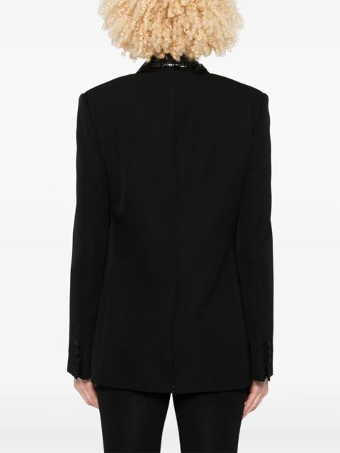 Versace sequin-embellished blazer - Black - zdjęcie produktu nr 2