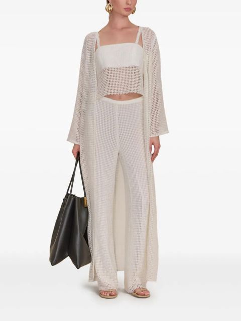 Cult Gaia Ari cardigan - White