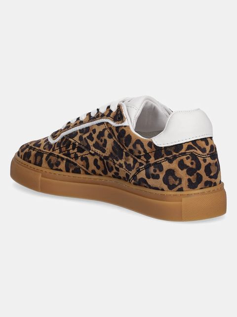 Copenhagen sneakersy skórzane damskie kolor brązowy CPH90 leo