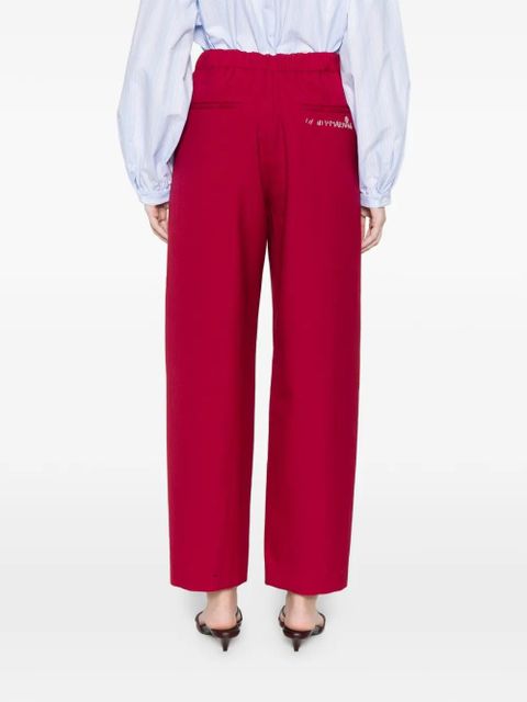 Marni button trousers - Red