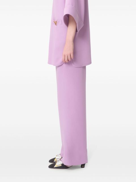 Valentino Garavani Cady Couture trousers - Purple