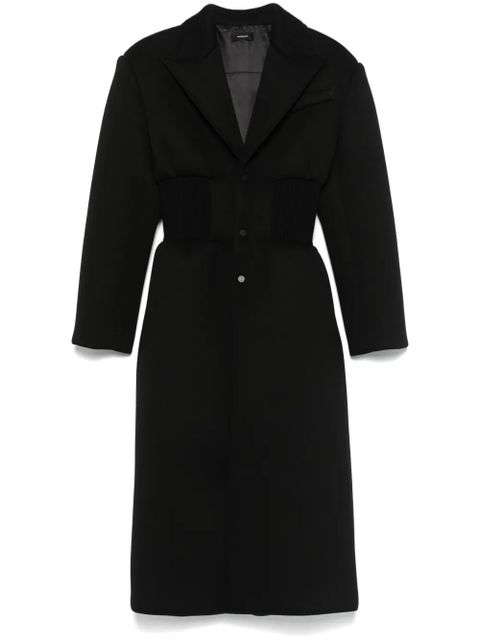 WARDROBE.NYC single-breasted coat - Black - zdjęcie produktu nr 1