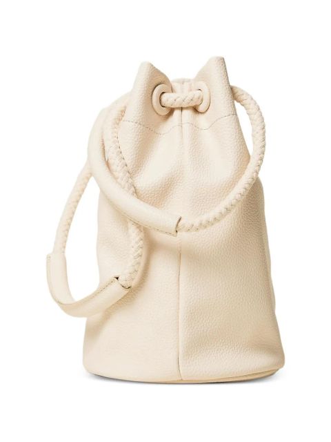 TWINSET rope-handle bucket bag - Neutrals