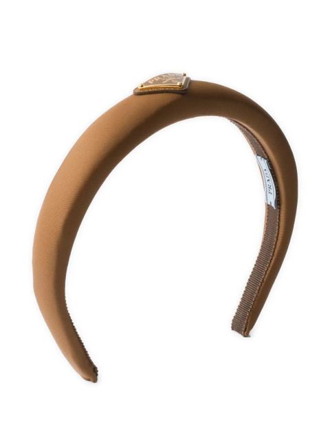 Prada Re-Nylon headband - Brown - zdjęcie produktu nr 1