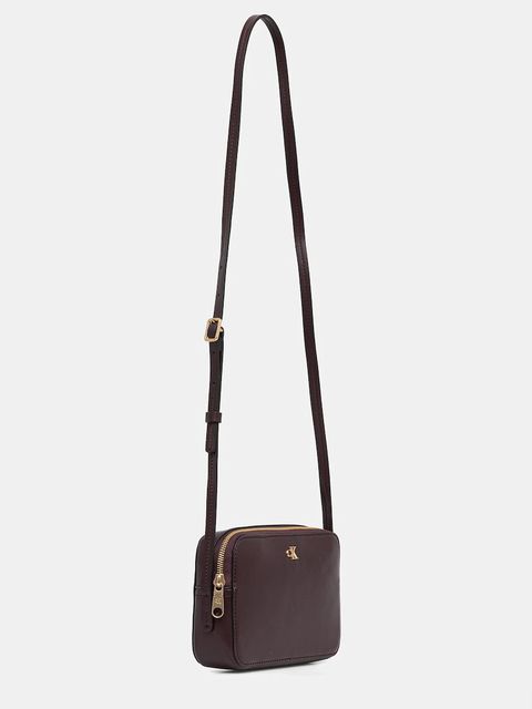 Calvin Klein torebka kolor brązowy LV04F3173G - zdjęcie produktu nr 2