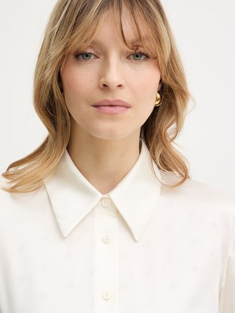 Luisa Spagnoli koszula jedwabna Baronetto