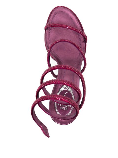 René Caovilla 80mm Cleo sandals - Pink