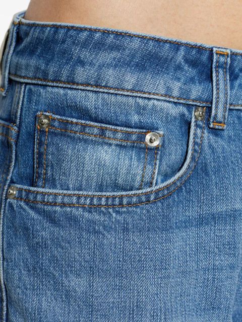 Givenchy rolled-up cuffs jeans - Blue