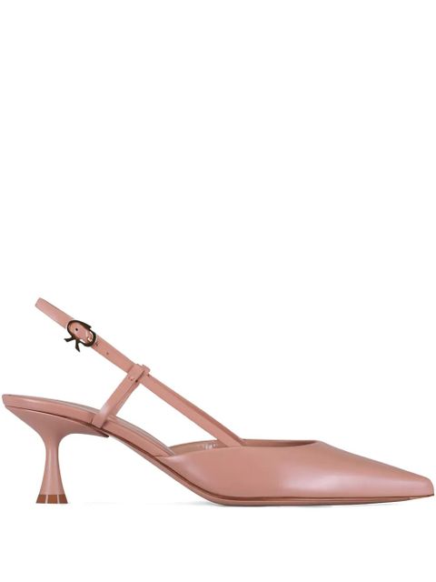 Gianvito Rossi slingback pointed-toe pumps - Pink