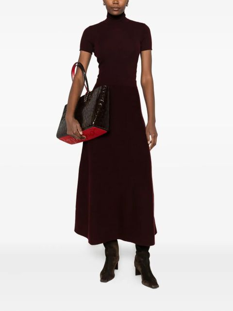 Max Mara Giberna knitted maxi skirt - Red - zdjęcie produktu nr 2