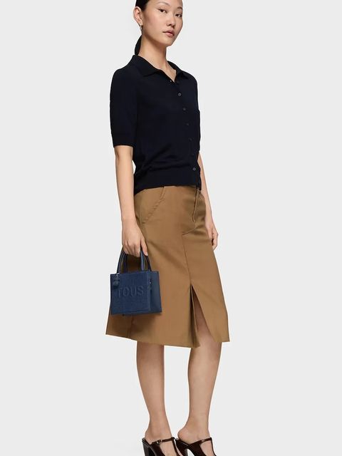 Tous torebka Brenda kolor granatowy 2002304735