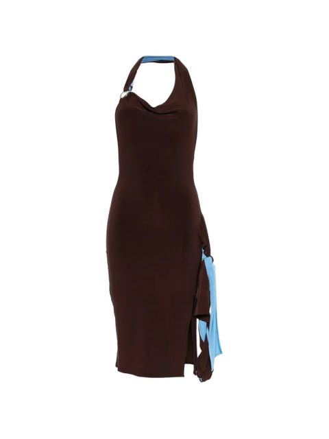 Coperni side-slit midi dress - Brown - zdjęcie produktu nr 1