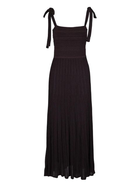 ZIMMERMANN plissé maxi dress - Brown - zdjęcie produktu nr 1