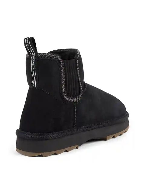 Emu Australia śniegowce zamszowe Higgie kolor czarny W13198 - zdjęcie produktu nr 2