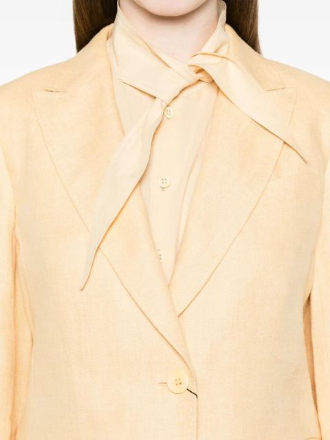 Weekend Max Mara flap-pocket blazer - Yellow