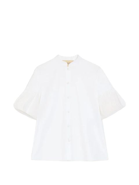 Valentino Garavani embroidered cotton popeline shirt - White - zdjęcie produktu nr 1