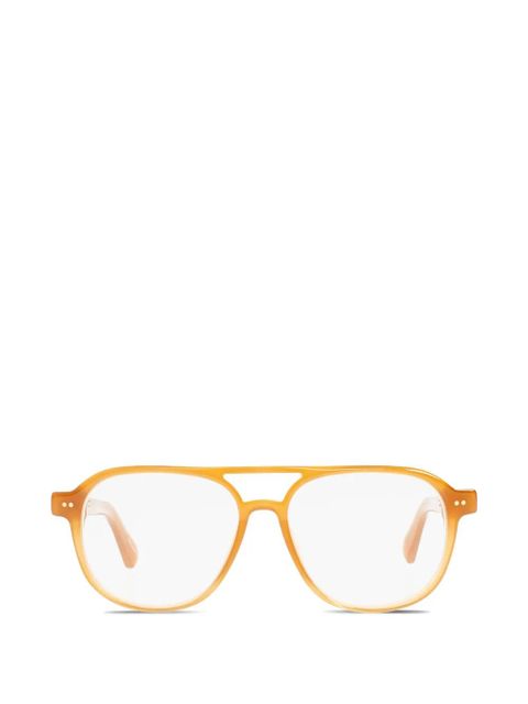 Jacquemus round-frame sunglasses - Orange - zdjęcie produktu nr 1