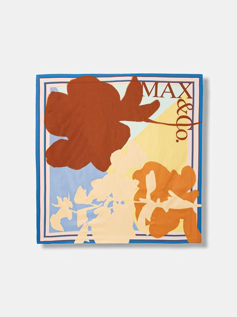 Max&Co. apaszka damska jedwabna MCABATTISTA - zdjęcie produktu nr 2