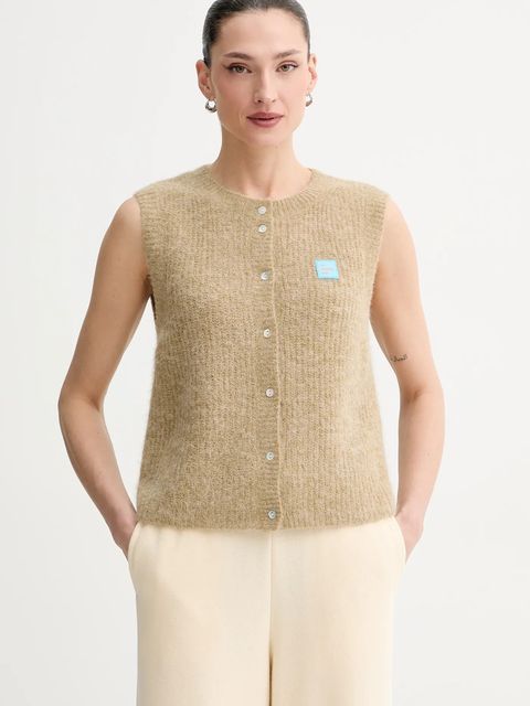 American Vintage kamizelka z domieszką wełny - zdjęcie produktu nr 1