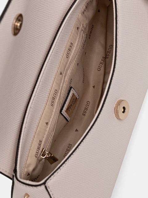 Guess torebka BOLENA kolor beżowy HWZG92 07190