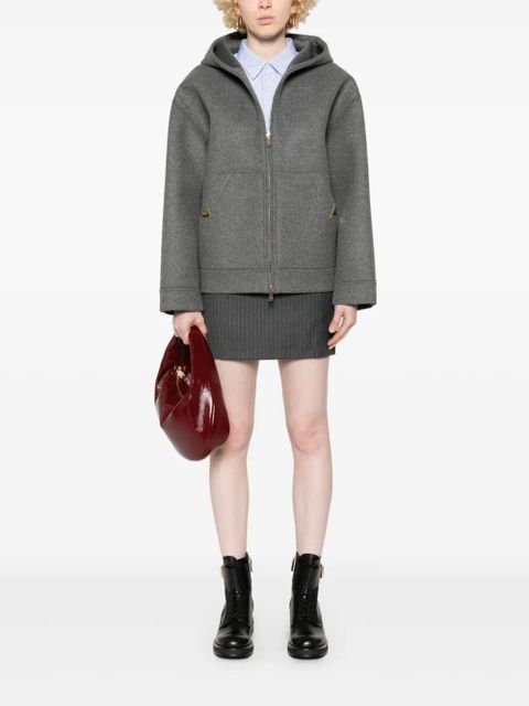 Valentino Garavani VLogo oversized jacket - Grey