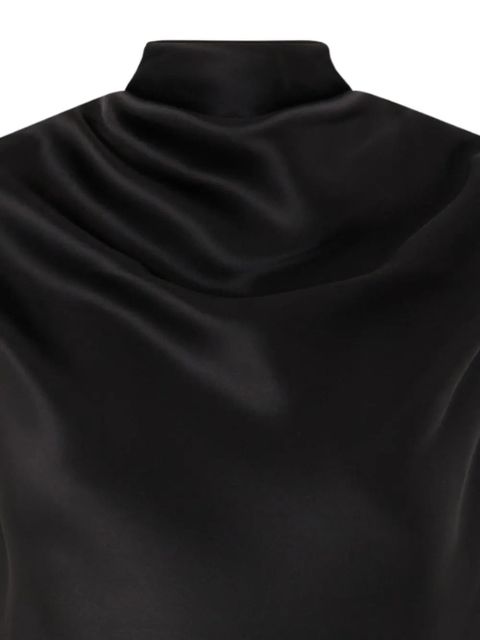 PINKO draped-detail sleeveless blouse - Black - zdjęcie produktu nr 2
