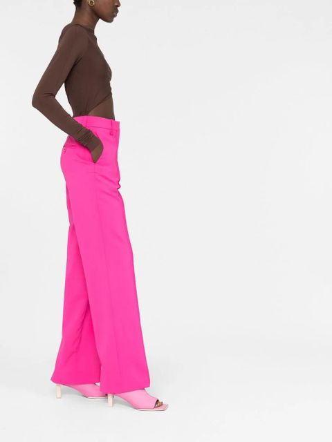 Jacquemus asymmetric cropped bodysuit - Brown