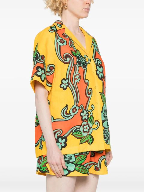 ALEMAIS Flame shirt - Yellow