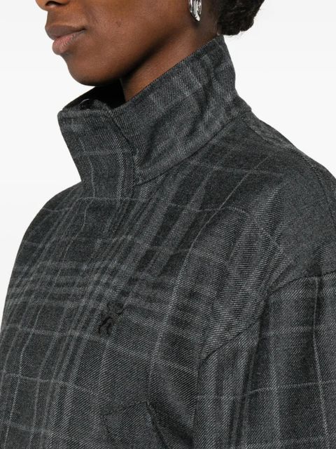 Balenciaga check bomber jacket - Grey - zdjęcie produktu nr 2