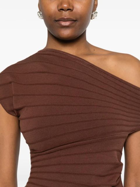 TWINSET draped top - Brown