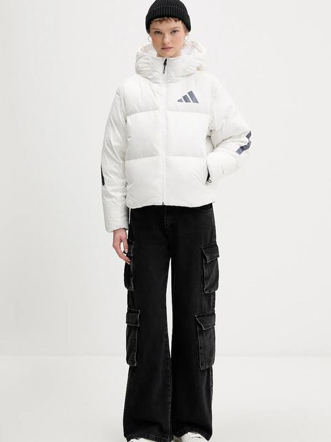 adidas kurtka puchowa adidas x Z.N.E kolor biały zimowa oversize JX0562