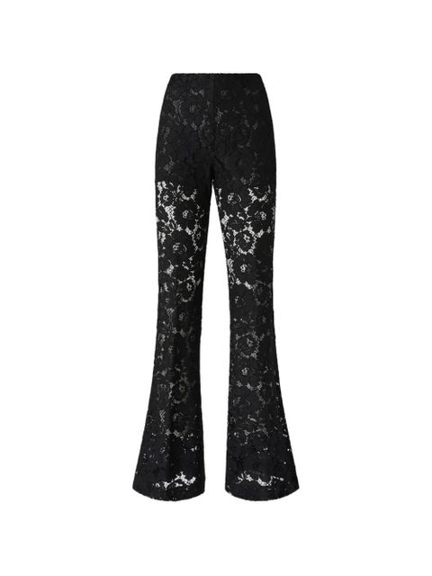 PINKO flared lace trousers - Black - zdjęcie produktu nr 1