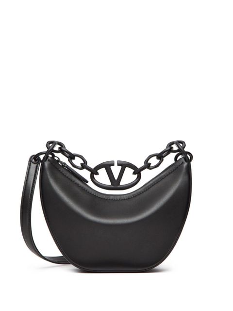 Valentino Garavani mini VLogo Moon Hobo bag - Black - zdjęcie produktu nr 1
