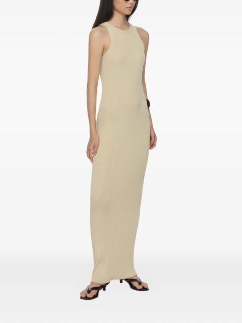 TOTEME ribbed sleeveless maxi dress - Neutrals