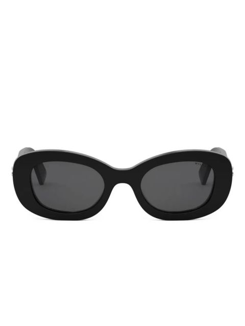 Bvlgari geometric-frame sunglasses - Black - zdjęcie produktu nr 1