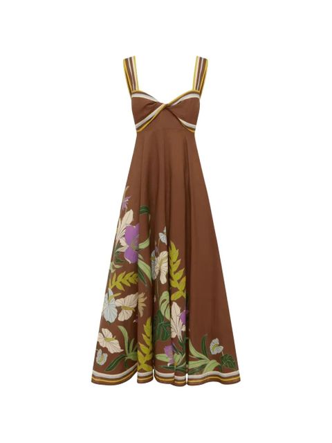 ALEMAIS Alfie maxi dress - Brown - zdjęcie produktu nr 1