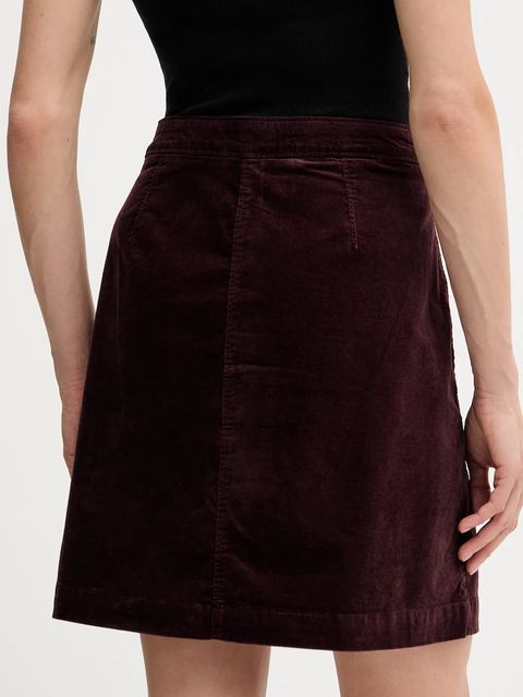 Marc O'Polo spódnica kolor brązowy mini prosta 511096820113