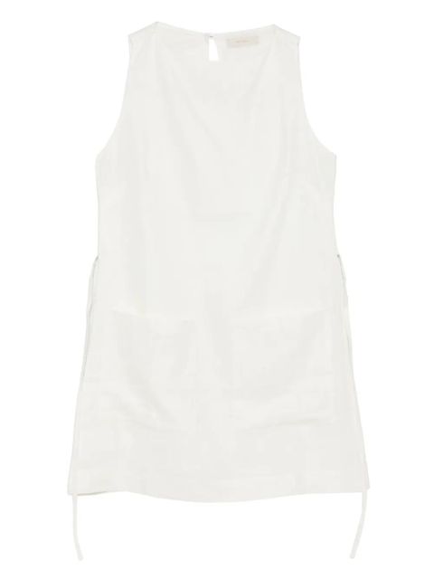 Faithfull the Brand Elena pocket tie mini dress - White - zdjęcie produktu nr 1