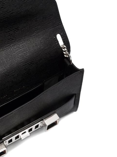 Proenza Schouler clasp-fastening chain-strap clutch bag - Black