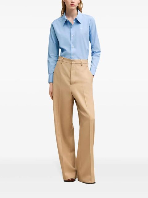 AMI Paris Ami de Coeur cotton shirt - Blue - zdjęcie produktu nr 2