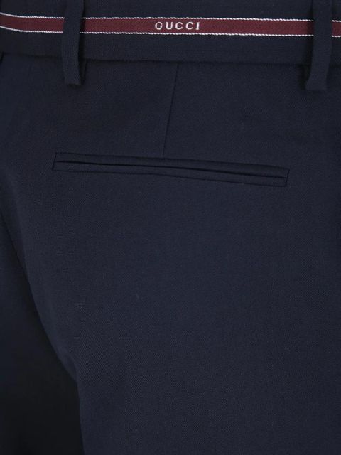 Gucci tailored wool trousers - Blue