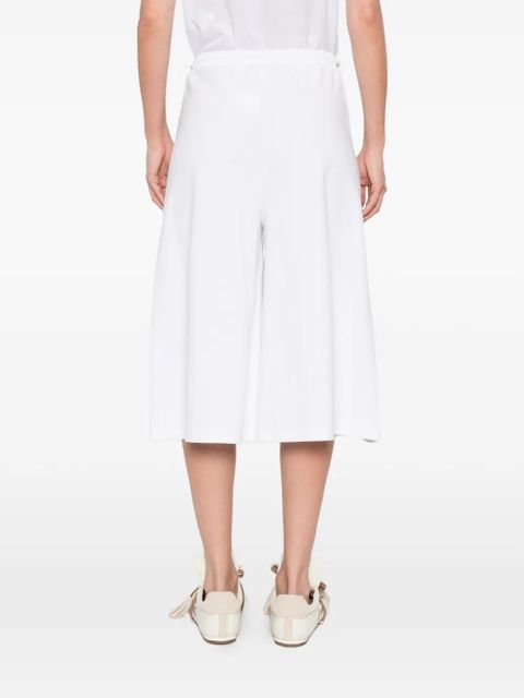 Max Mara drawstring trousers - White