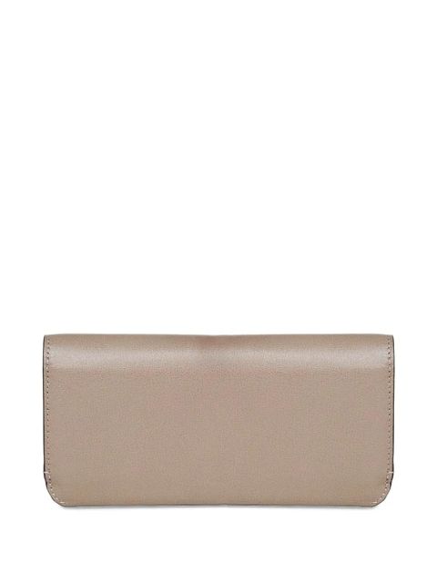 FENDI twist-lock leather wallet - Neutrals - zdjęcie produktu nr 2